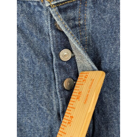 Levi's 501xx Original Fit Jeans Button Fly Blue Men's Size 40x32 - Picture 6 of 16